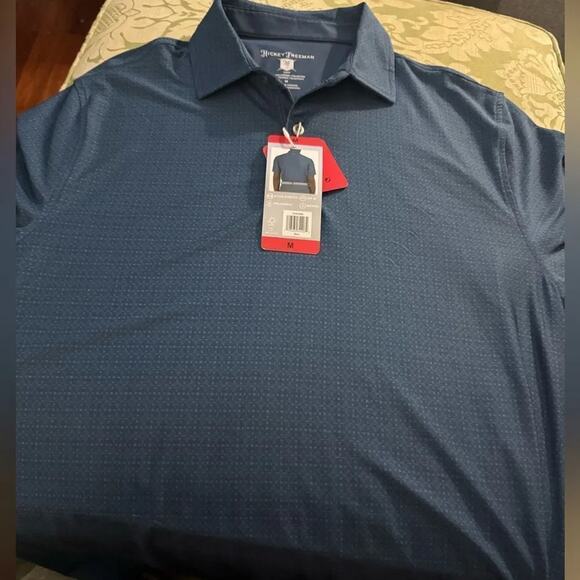 Hickey Freeman Active Stretch UPF 30 Polo with Wicking, Size M, New with Tag - Picture 10 of 10